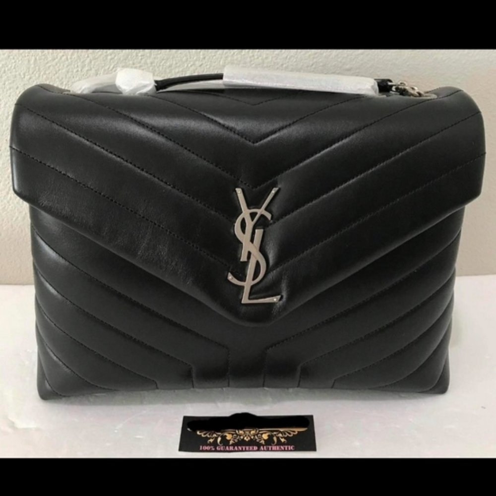 100% Auth YSL Medium Loulou Matellase Brand New - Picture 2 of 10